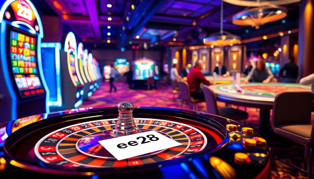 Experience the thrill of the casino where e28 betting strategies influence player outcomes at the roulette table.